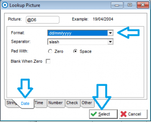 Custom Reports - Edit Report - PDF - Detail Band Filter 1