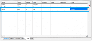 Custom Reports - Edit Report - PDF - Detail Band Filter 5