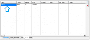 Custom Reports - Edit Report - PDF - Detail Band New Local Var 2